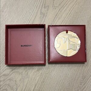 Burberry Gold Holiday Ornament